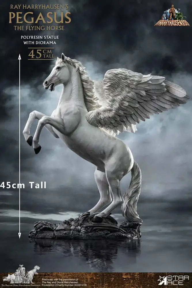 Ray Harryhausen Statue Pegasus: The Flying Horse 2.0 Deluxe Verzia 45 cm termékfotó