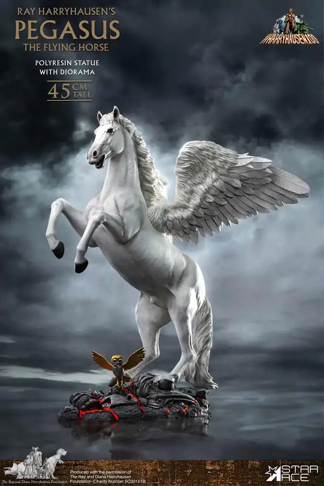 Ray Harryhausen Statue Pegasus: The Flying Horse 2.0 Deluxe Verzia 45 cm termékfotó