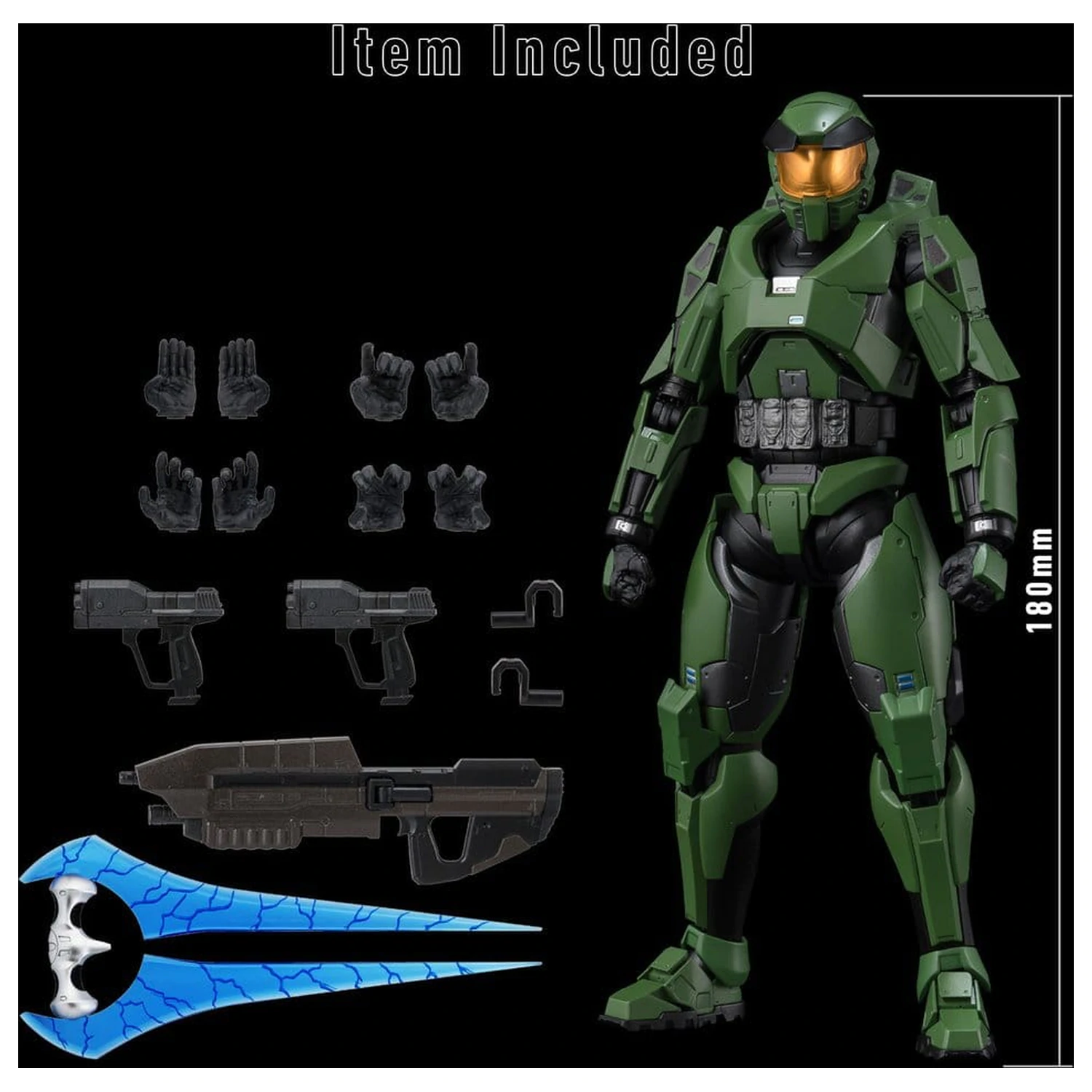 RE:EDIT Halo Akčná figúrka 1/12 Chief Mjolnir Mark V Recolor Ver. 18 cm produktová fotografia