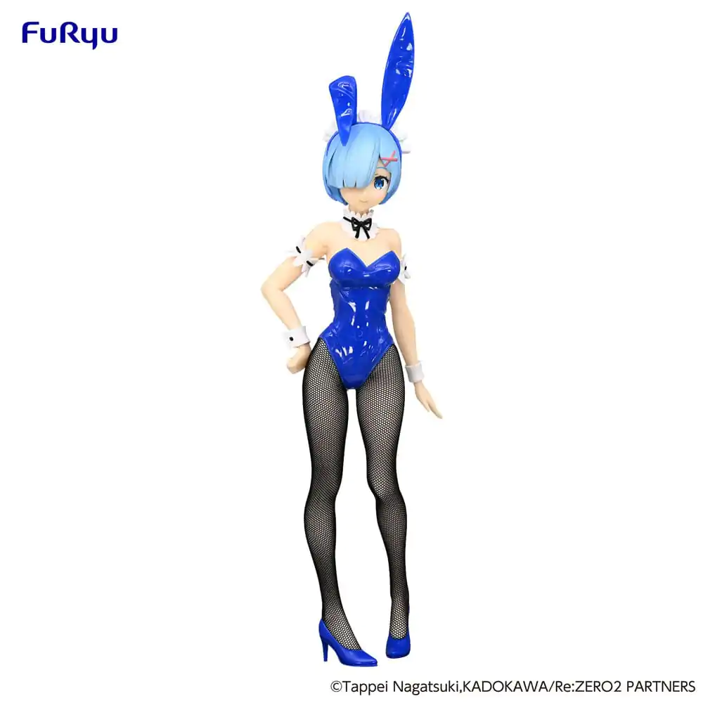 Re:Zero BiCute Bunnies PVC figúrka Rem Blue Color Ver. 30 cm termékfotó