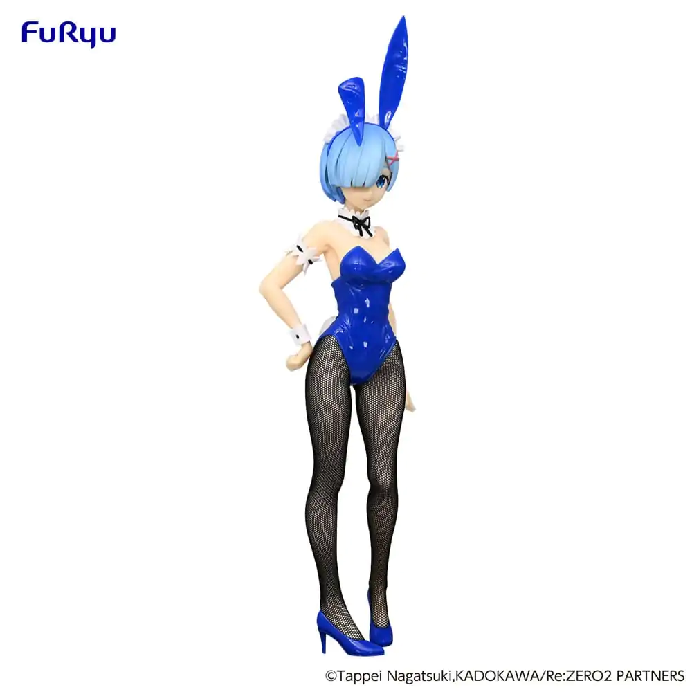 Re:Zero BiCute Bunnies PVC figúrka Rem Blue Color Ver. 30 cm termékfotó