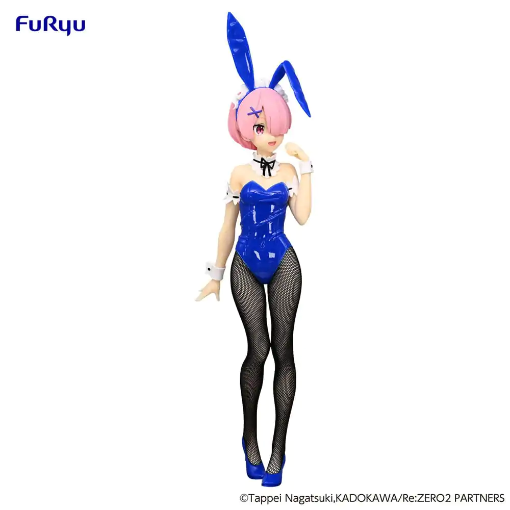 Re:Zero BiCute Bunnies PVC Socha Ram Blue Color Ver. 30 cm produktová fotografia