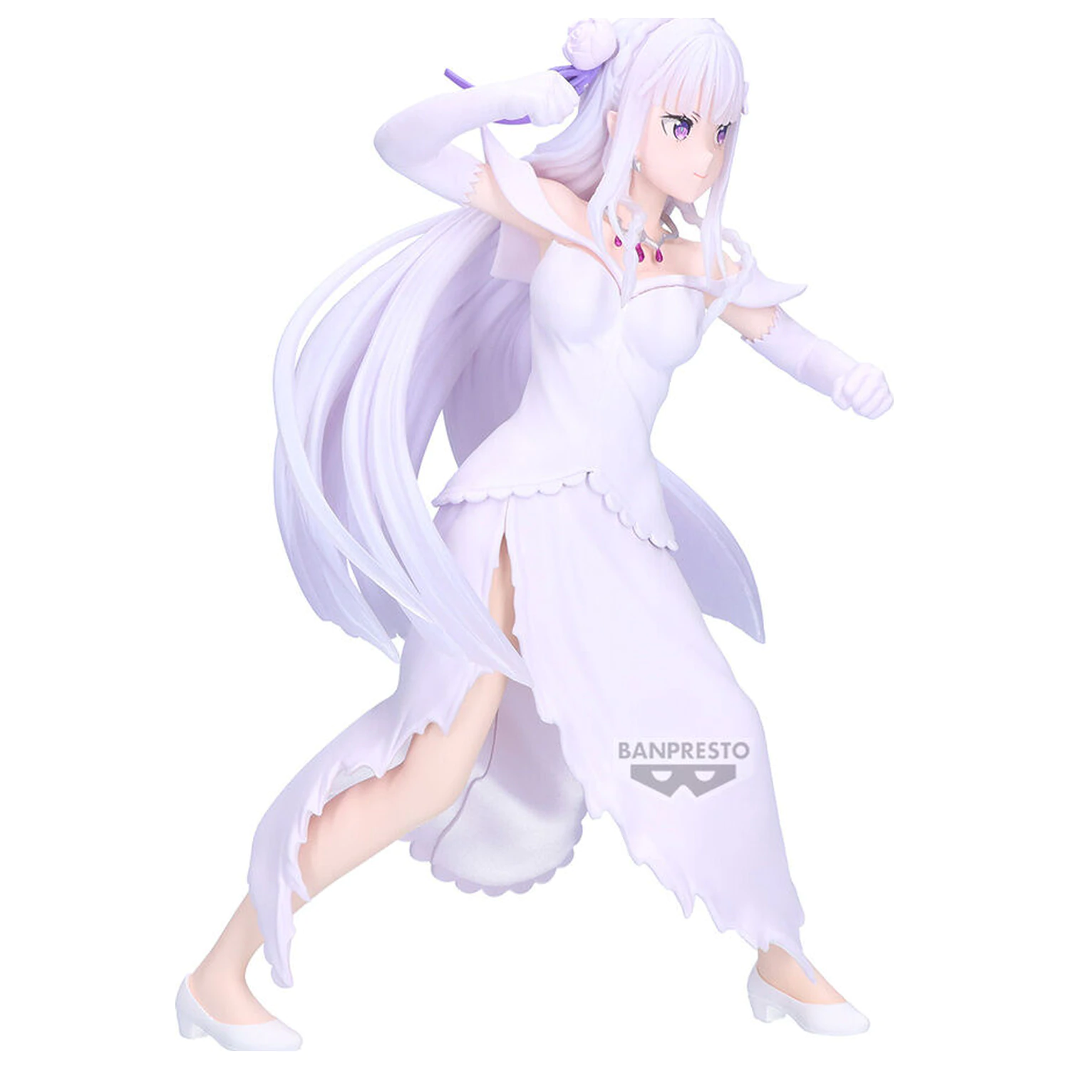 Re Zero Espresto Excite Motions Emilia figúrka 22cm produktová fotografia