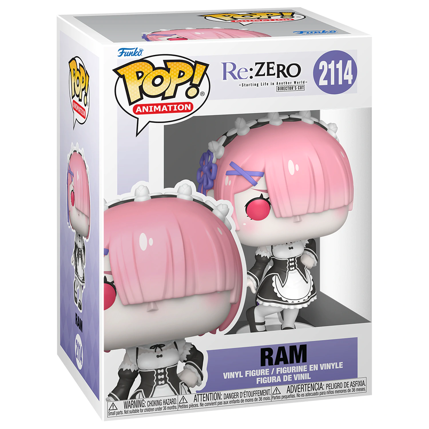 Re:Zero Funko POP! Animation vinylová figúrka Ram 9 cm produktová fotografia