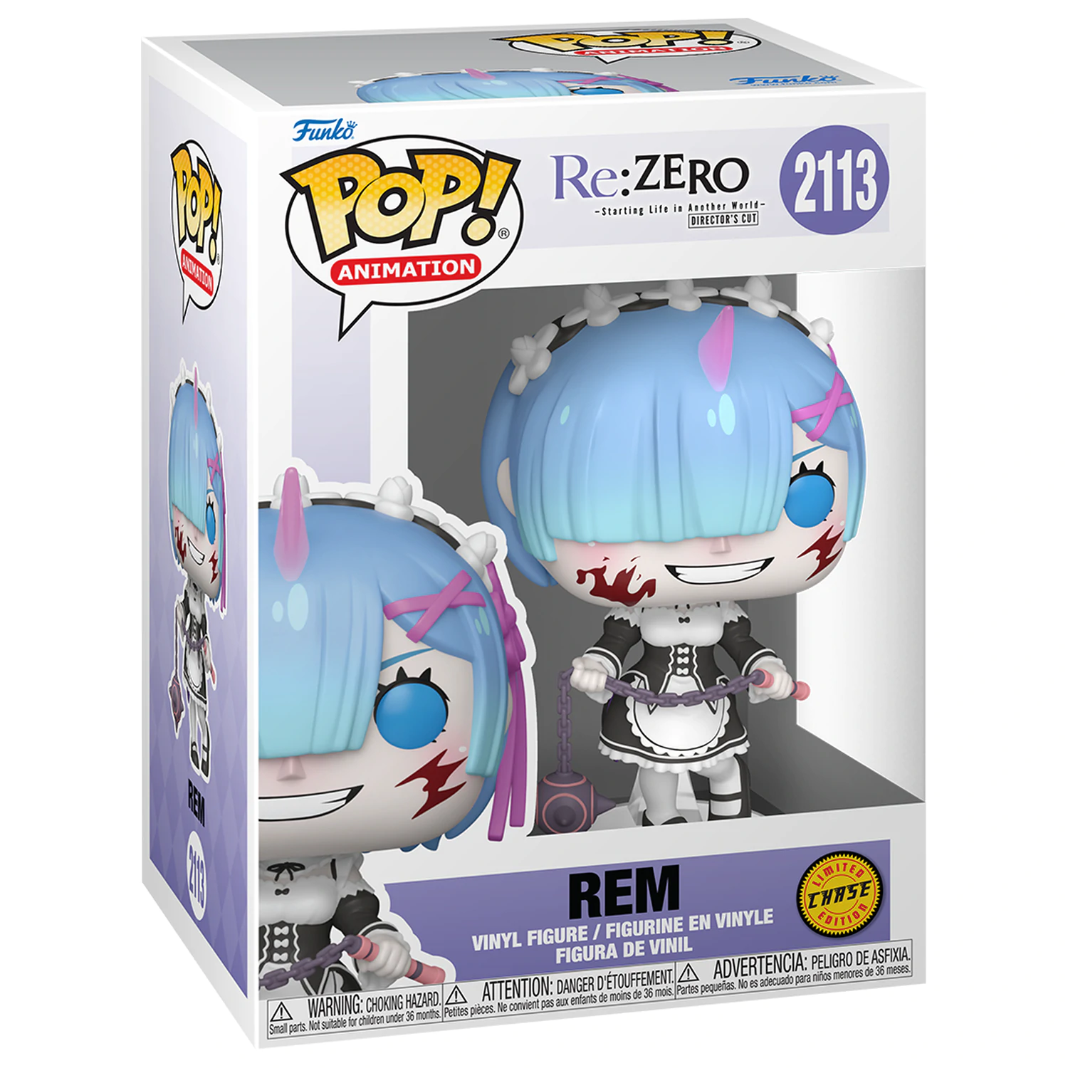 Re:ZERO Funko POP! Animation Vinylová figúrka Rem 9cm Chase produktová fotografia