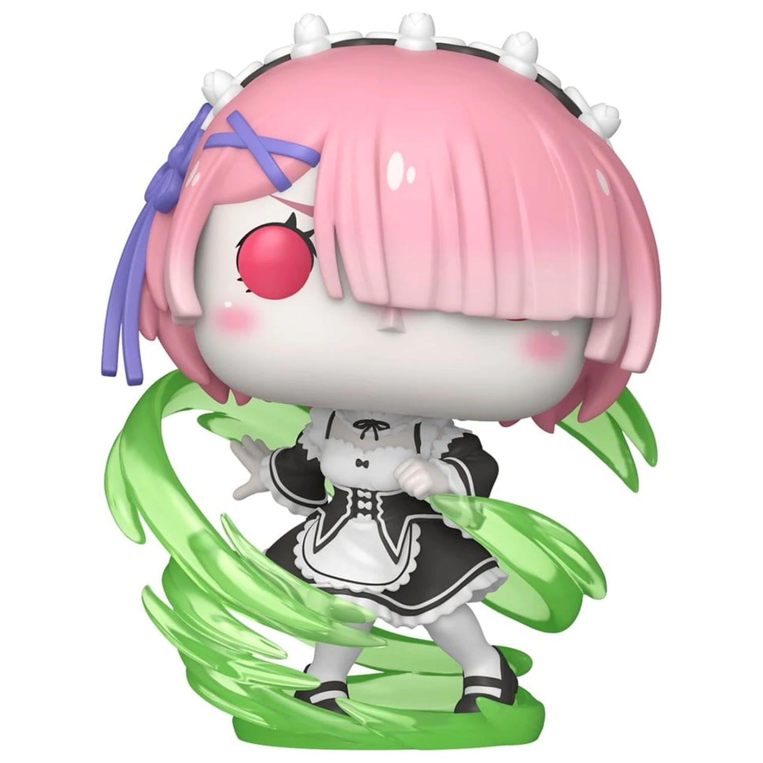 Re:Zero Funko POP! Plus Vinylová figúrka Ram (Wind Magic) (Glow) Exkluzívna 9 cm produktová fotografia