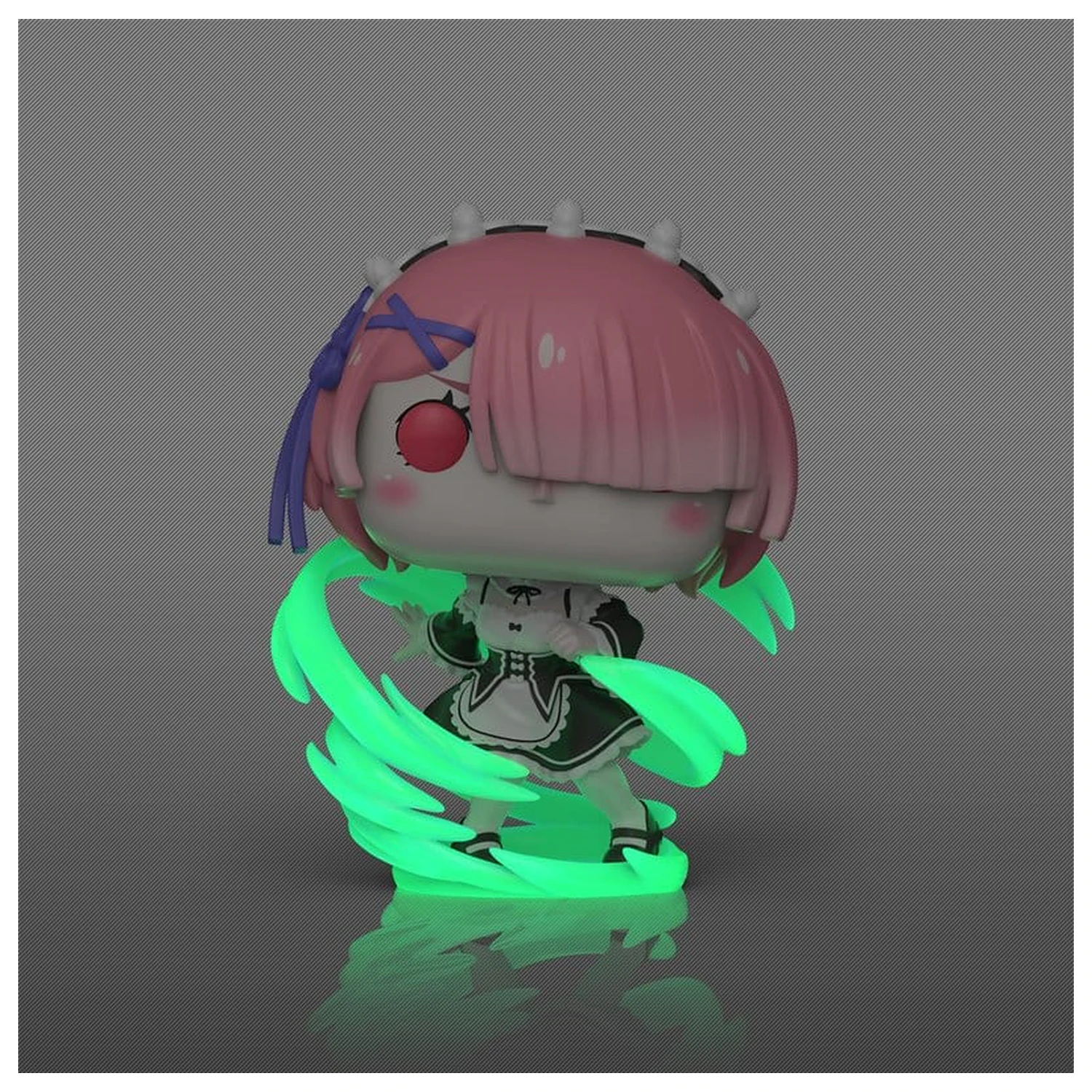 Re:Zero Funko POP! Plus Vinylová figúrka Ram (Wind Magic) (Glow) Exkluzívna 9 cm produktová fotografia