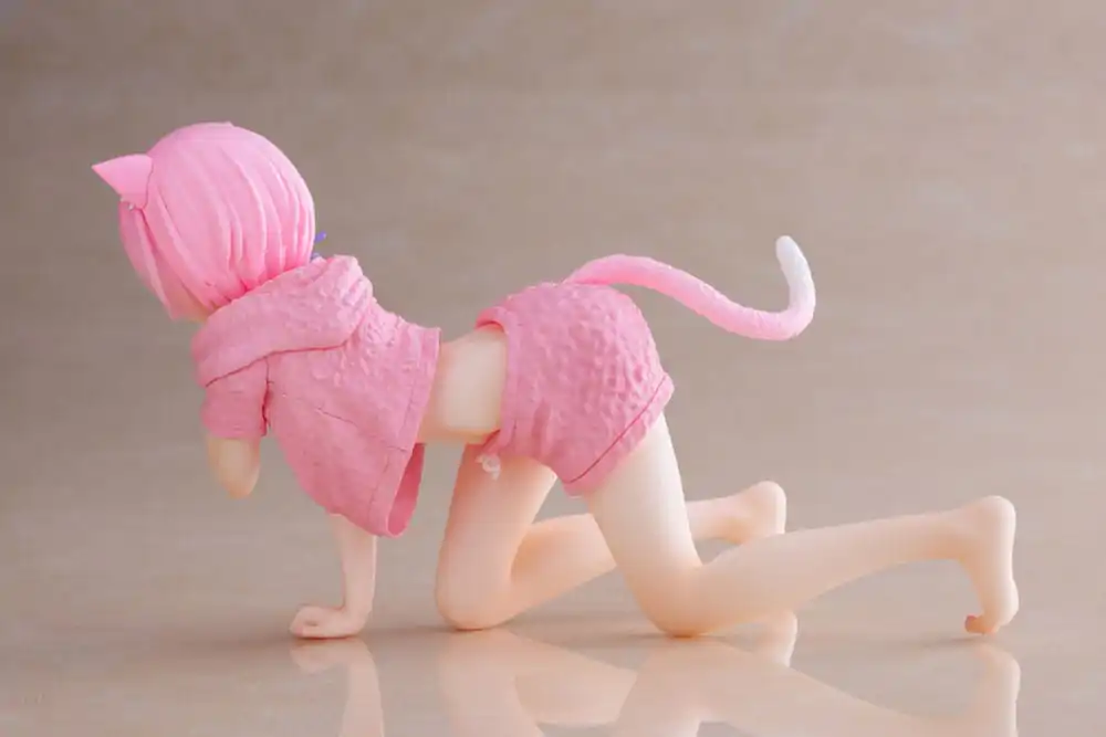 Re:Zero Precious PVC Soška Desktop Cute Figure Ram Cat Roomwear Ver. 13 cm produktová fotografia