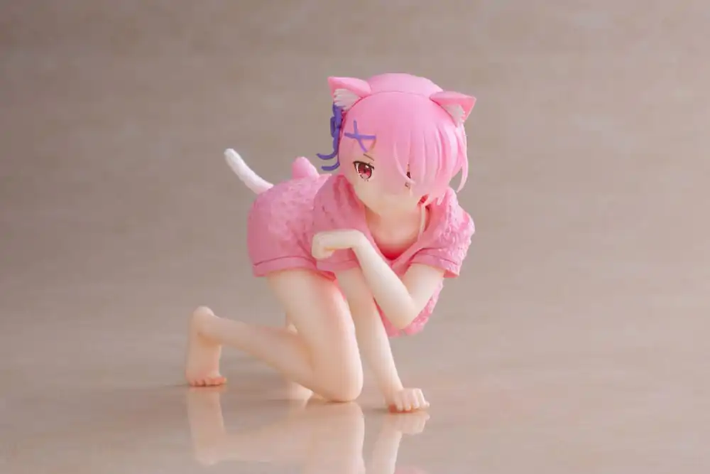 Re:Zero Precious PVC Soška Desktop Cute Figure Ram Cat Roomwear Ver. 13 cm produktová fotografia