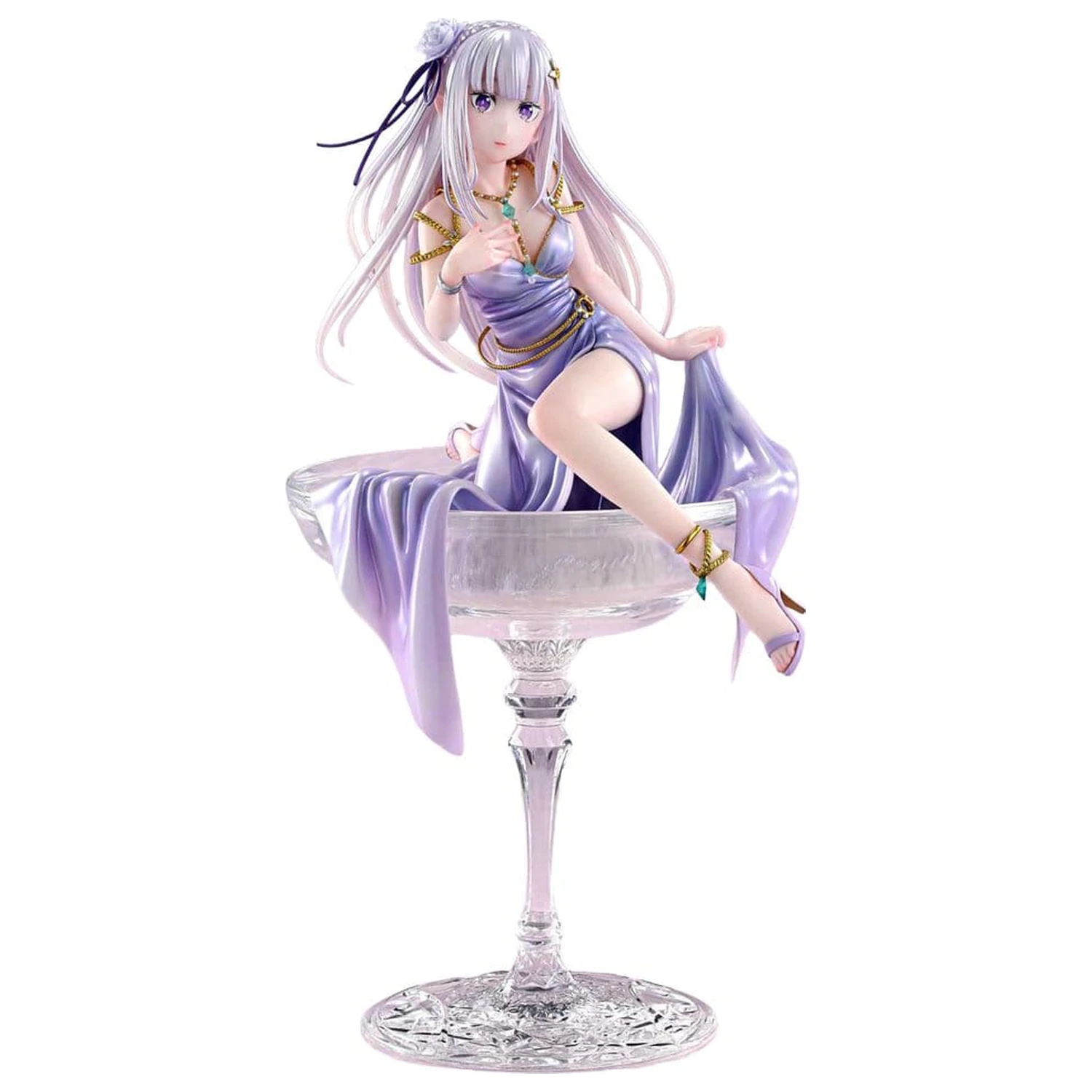 Re:Zero Prisma Wing Socha 1/7 Emilia Glass Edition 29 cm produktová fotografia
