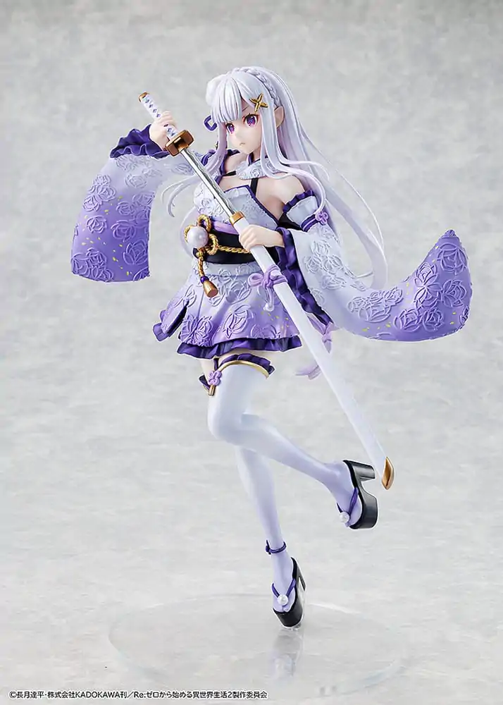 Re:ZERO -Starting Life in Another World- PVC soška 1/7 Emilia Combat Outfit ver. 24 cm produktová fotografia