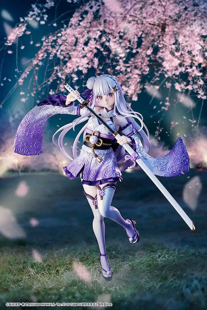 Re:ZERO -Starting Life in Another World- PVC soška 1/7 Emilia Combat Outfit ver. 24 cm produktová fotografia