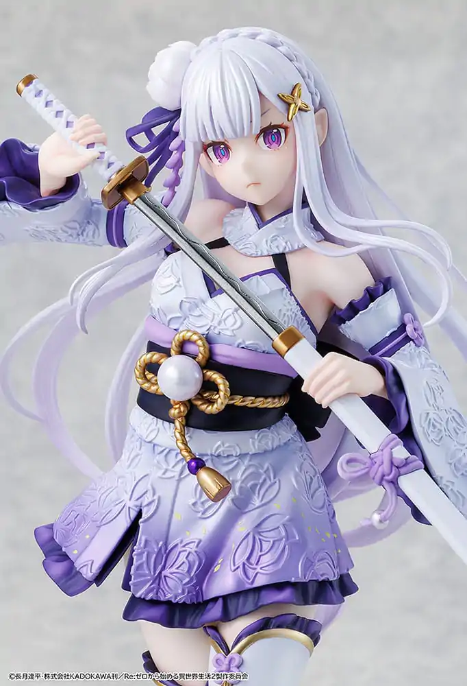 Re:ZERO -Starting Life in Another World- PVC soška 1/7 Emilia Combat Outfit ver. 24 cm produktová fotografia
