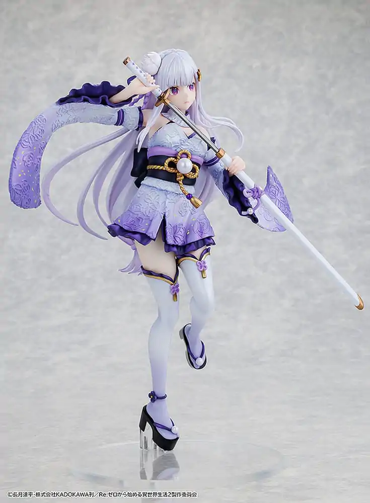 Re:ZERO -Starting Life in Another World- PVC soška 1/7 Emilia Combat Outfit ver. 24 cm produktová fotografia