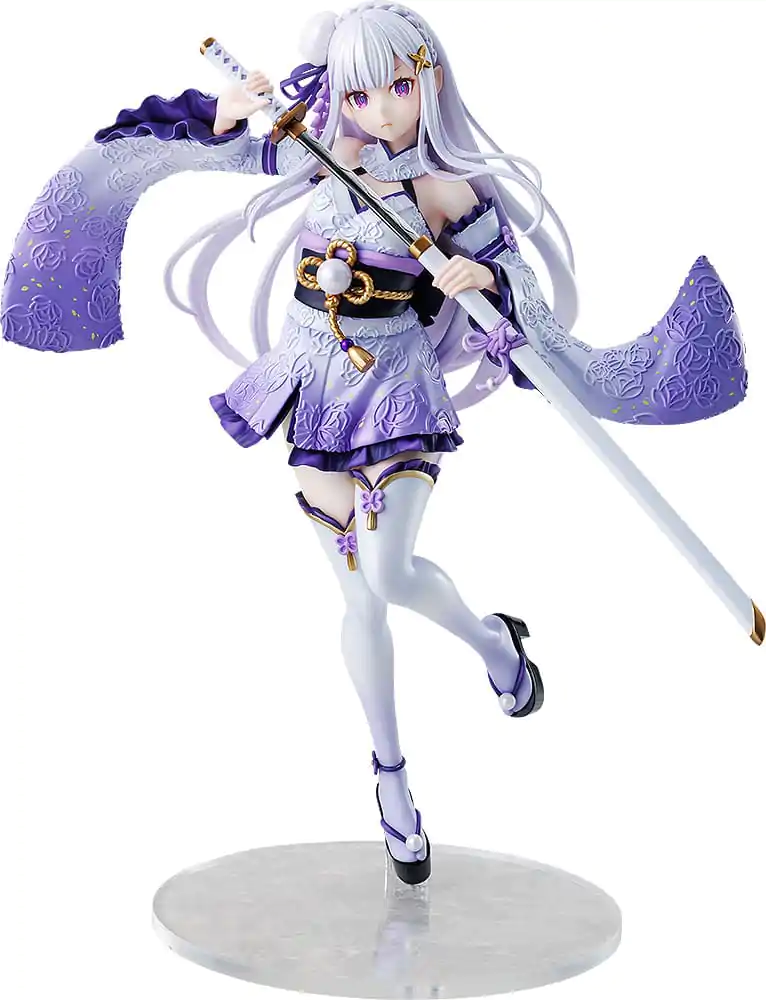Re:ZERO -Starting Life in Another World- PVC soška 1/7 Emilia Combat Outfit ver. 24 cm produktová fotografia