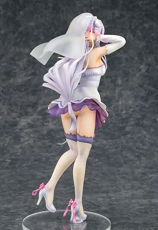 Soška z PVC 1/7 Emilia Wedding Ver. 25 cm Re:ZERO -Starting Life in Another World- termékfotó