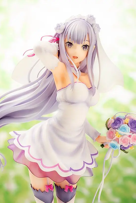 Soška z PVC 1/7 Emilia Wedding Ver. 25 cm Re:ZERO -Starting Life in Another World- termékfotó