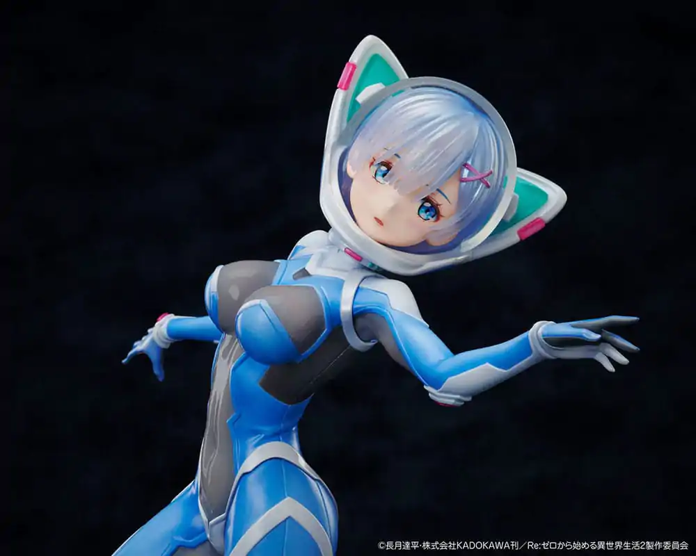 Re:Zero Starting Life in Another World PVC Statue 1/7 Rem A×A SF Space Suit 26 cm termékfotó