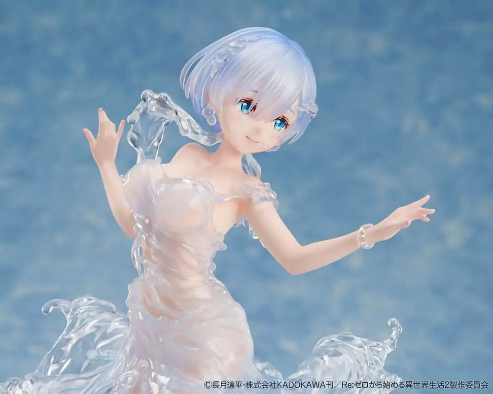 Re:Zero Starting Life in Another World PVC soška 1/7 Rem Aqua Dress 23 cm termékfotó