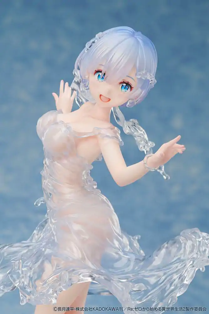 Re:Zero Starting Life in Another World PVC soška 1/7 Rem Aqua Dress 23 cm termékfotó