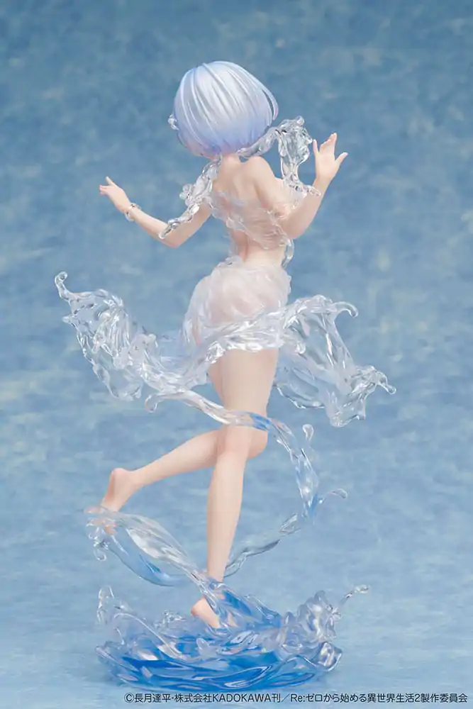 Re:Zero Starting Life in Another World PVC soška 1/7 Rem Aqua Dress 23 cm termékfotó