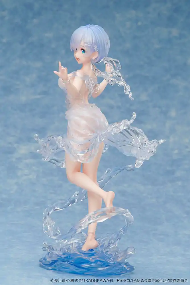 Re:Zero Starting Life in Another World PVC soška 1/7 Rem Aqua Dress 23 cm termékfotó