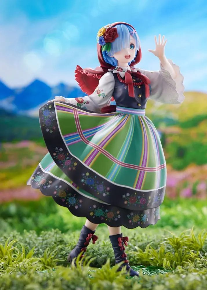 Re:Zero Starting Life in Another World PVC soška 1/7 Rem Country Dress Ver. 23 cm termékfotó