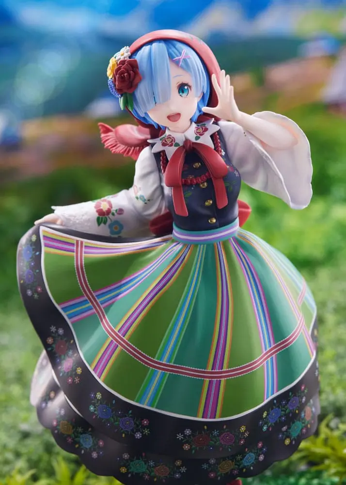 Re:Zero Starting Life in Another World PVC soška 1/7 Rem Country Dress Ver. 23 cm termékfotó