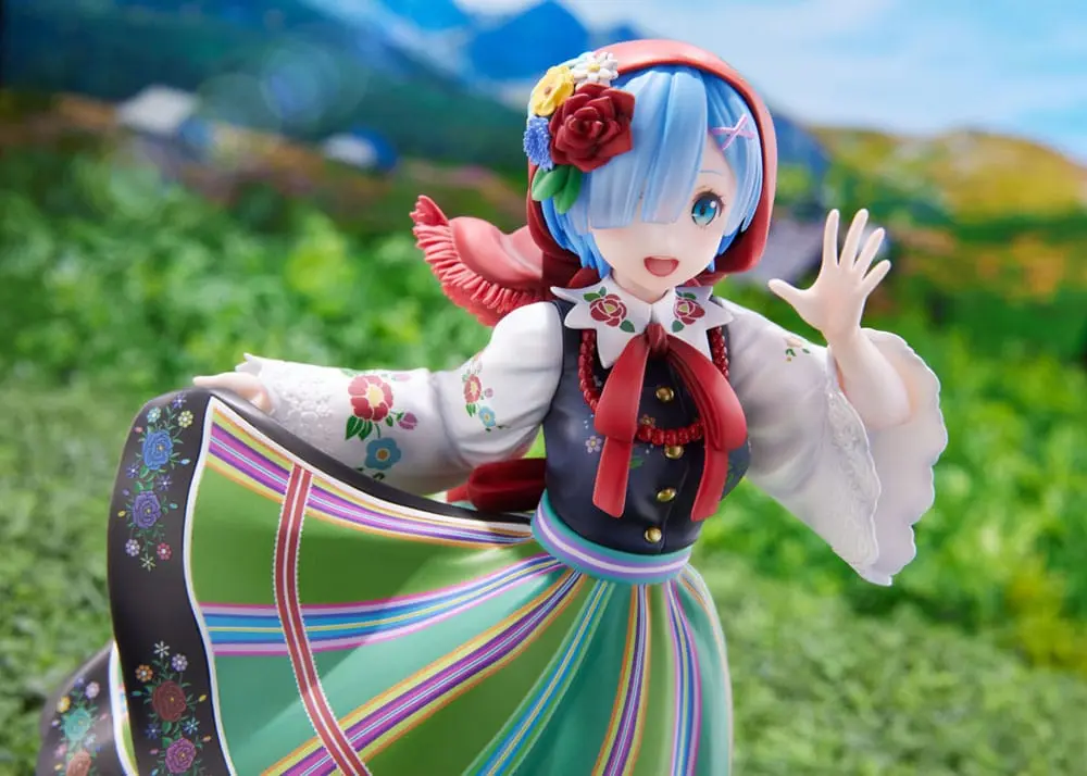 Re:Zero Starting Life in Another World PVC soška 1/7 Rem Country Dress Ver. 23 cm termékfotó