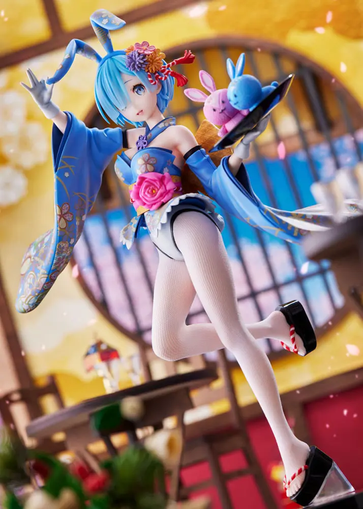 Re:Zero Starting Life in Another World PVC figúrka 1/7 Rem Wa-Bunny 23 cm termékfotó