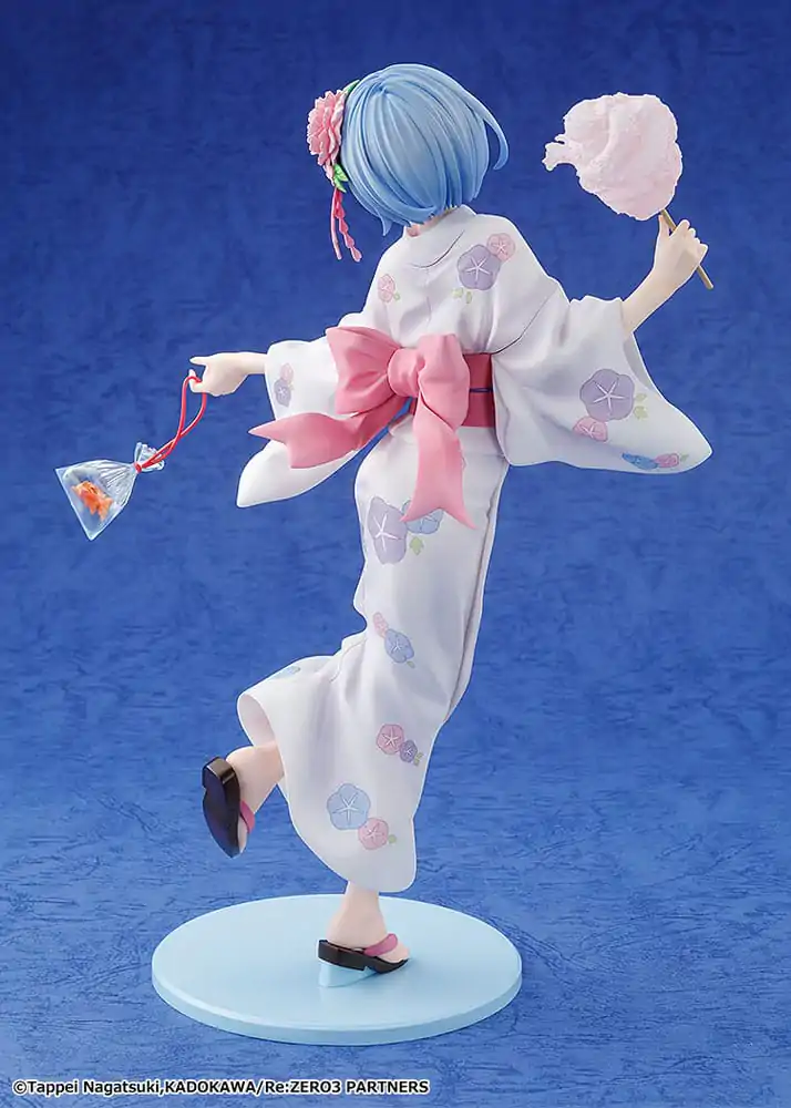 Re:ZERO -Starting Life in Another World- PVC Socha 1/8 Rem Yukata Ver. Renewal Package Edition 23 cm produktová fotografia