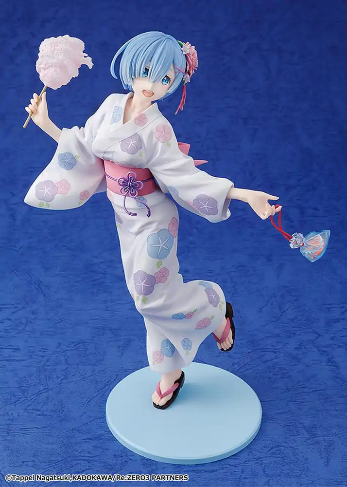 Re:ZERO -Starting Life in Another World- PVC Socha 1/8 Rem Yukata Ver. Renewal Package Edition 23 cm produktová fotografia