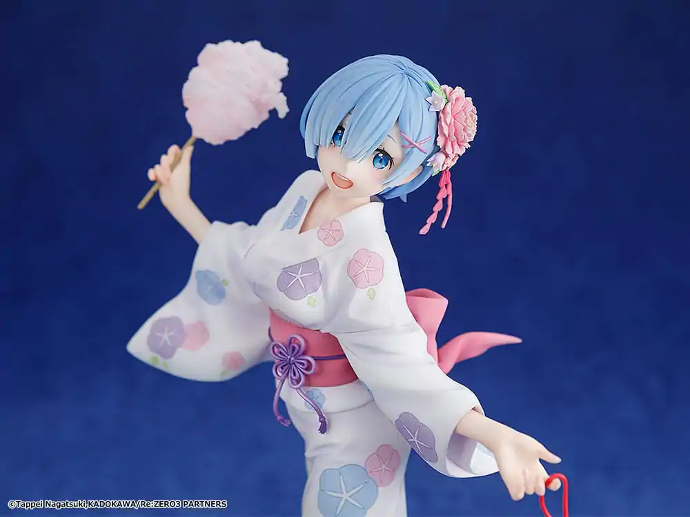 Re:ZERO -Starting Life in Another World- PVC Socha 1/8 Rem Yukata Ver. Renewal Package Edition 23 cm produktová fotografia