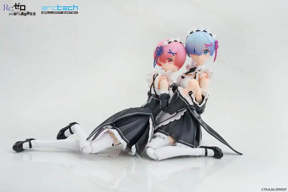 Re:Zero Starting Life in Another World Arctech Posable Series Akčné figúrky 2-balenie 1/8 Rem & Ram 20 cm produktová fotografia