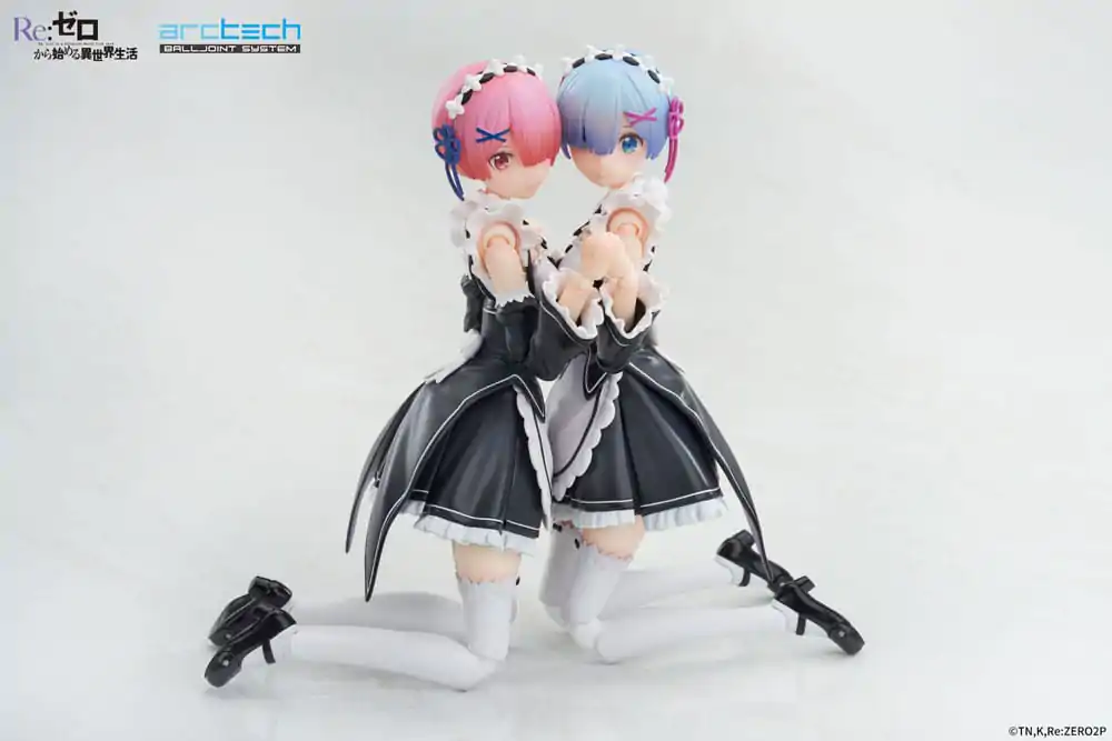 Re:Zero Starting Life in Another World Arctech Posable Series Akčné figúrky 2-balenie 1/8 Rem & Ram 20 cm produktová fotografia