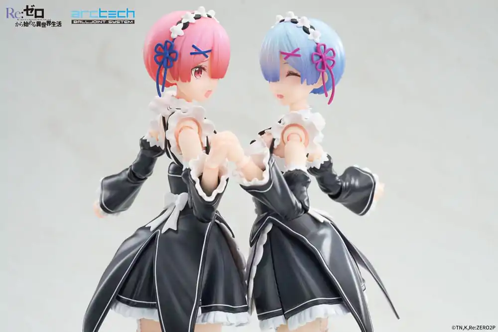 Re:Zero Starting Life in Another World Arctech Posable Series Akčné figúrky 2-balenie 1/8 Rem & Ram 20 cm produktová fotografia