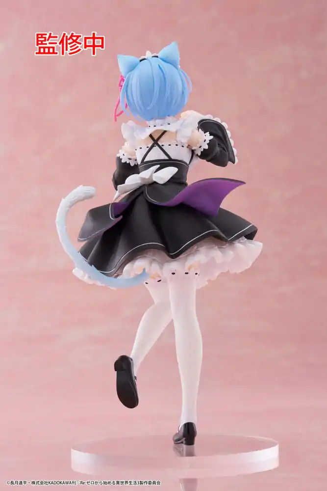 Re:Zero Starting Life in Another World Coreful PVC soška Rem Cat Maid Ver. produktová fotografia