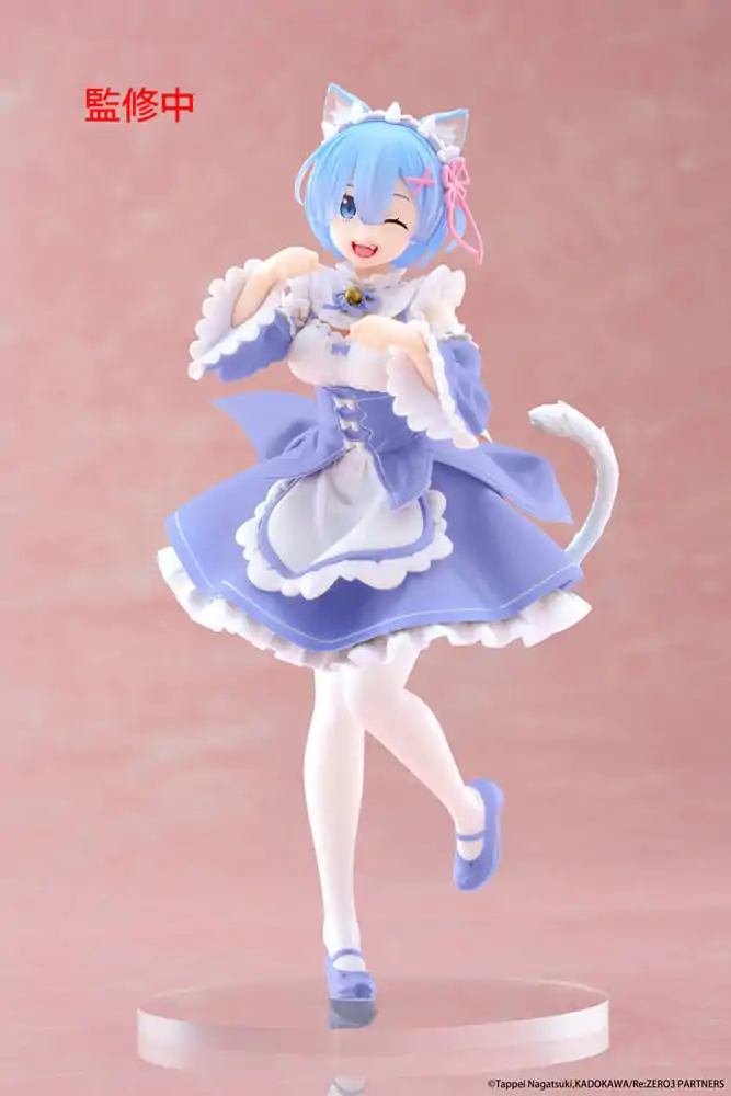 Re:Zero Starting Life in Another World Coreful PVC Socha Rem Cat Maid Ver. Renewal 18 cm produktová fotografia