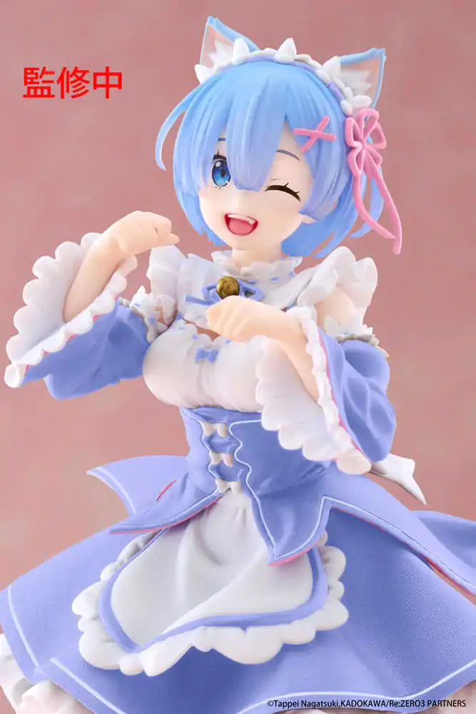 Re:Zero Starting Life in Another World Coreful PVC Socha Rem Cat Maid Ver. Renewal 18 cm produktová fotografia