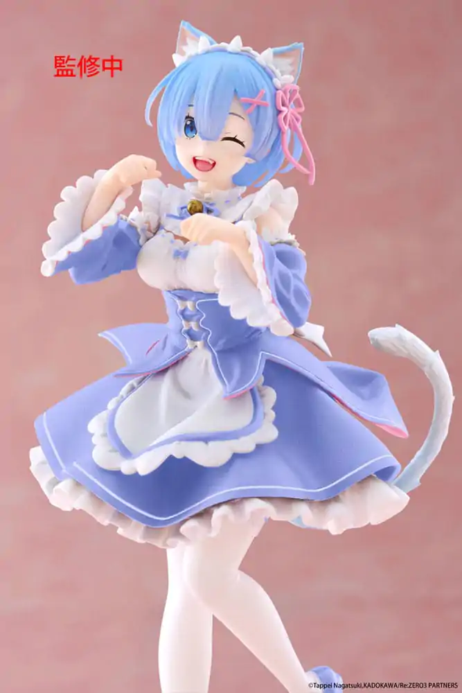 Re:Zero Starting Life in Another World Coreful PVC Socha Rem Cat Maid Ver. Renewal 18 cm produktová fotografia