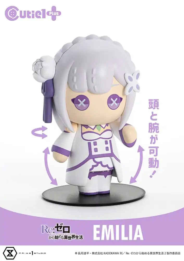 Re:Zero Starting Life in Another World Cutie1 Plus PVC Figúrka Emilia 9 cm produktová fotografia