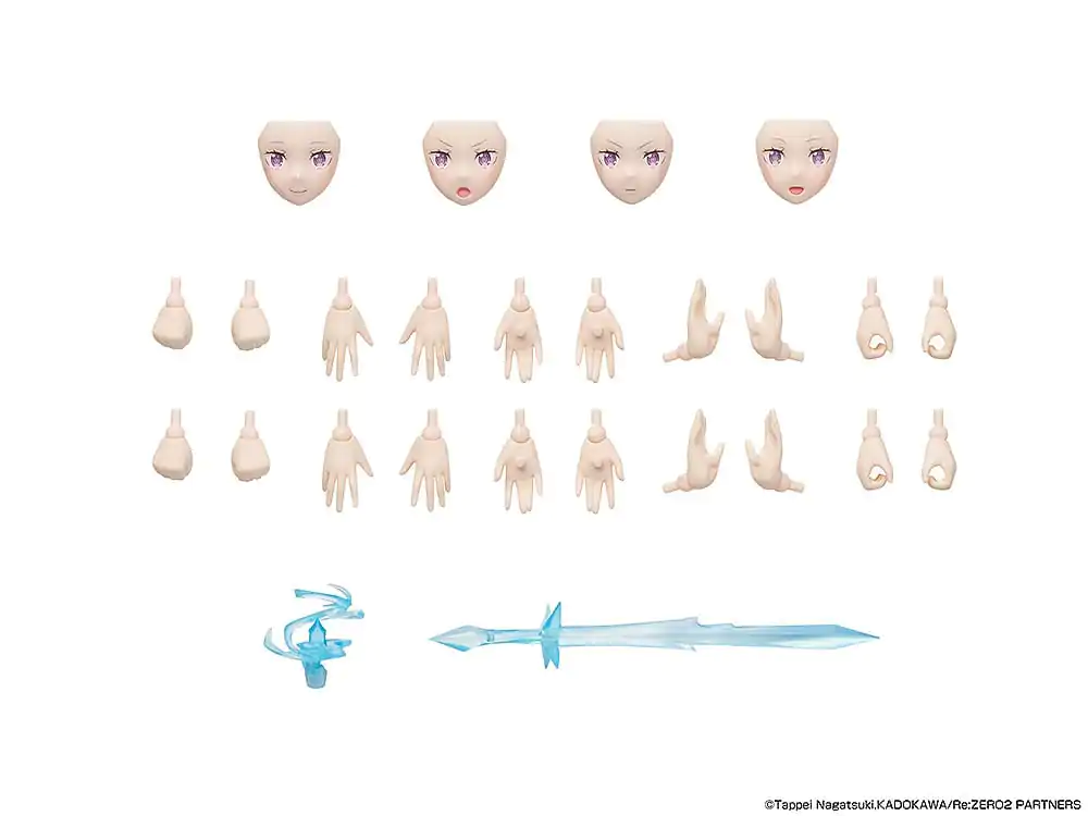 Re:Zero Starting Life in Another World plastový model kit Emilia DX Ver. 16 cm produktová fotografia