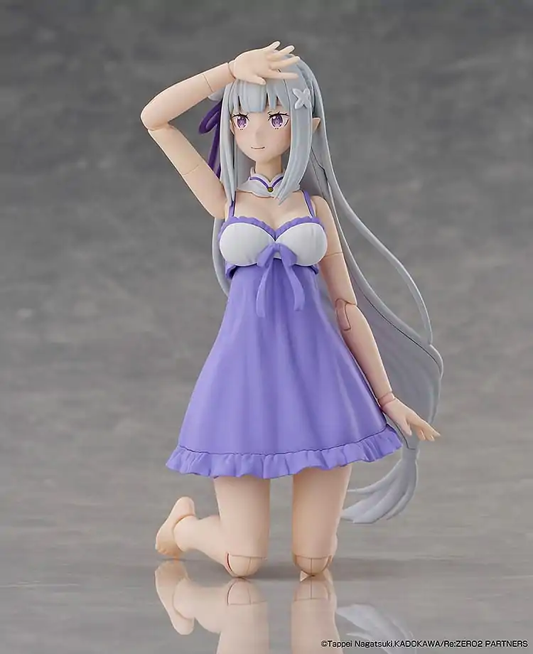 Re:Zero Starting Life in Another World plastový model kit Emilia DX Ver. 16 cm produktová fotografia