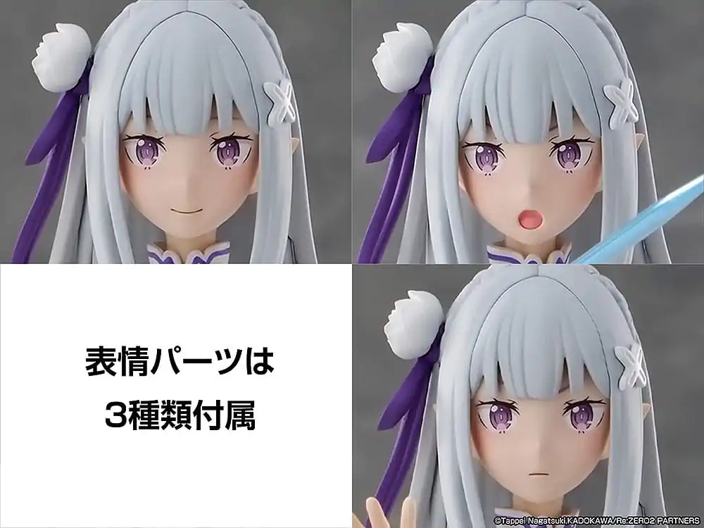 Re:Zero Starting Life in Another World súprava plastového modelu Emilia 16 cm produktová fotografia