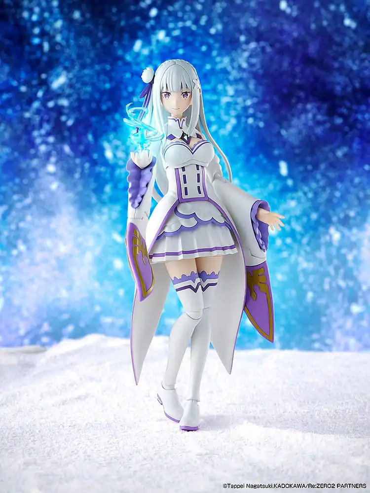 Re:Zero Starting Life in Another World súprava plastového modelu Emilia 16 cm produktová fotografia