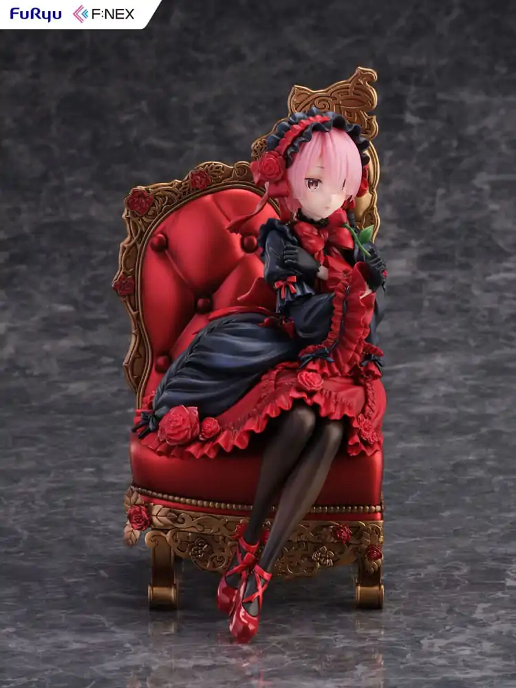 Re:ZERO -Starting Life in Another World F:NEX PVC soška 1/7 Ram Gothic Ver. 20 cm termékfotó