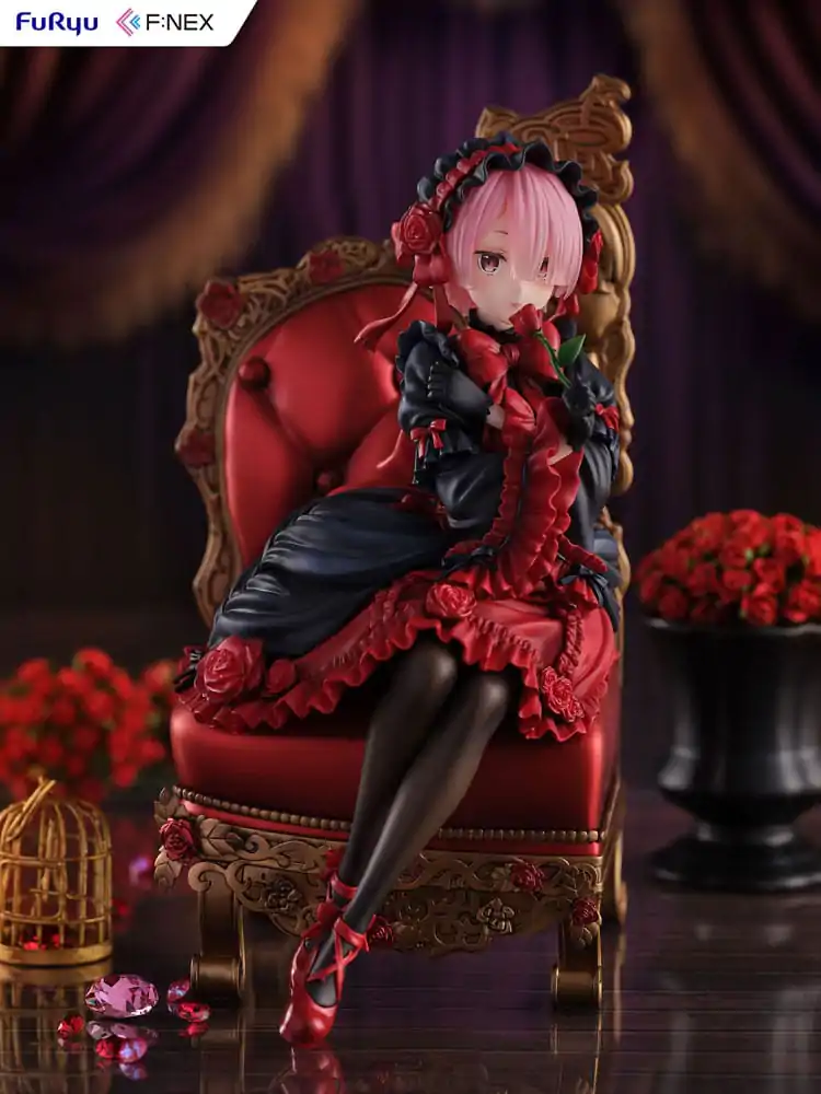 Re:ZERO -Starting Life in Another World F:NEX PVC soška 1/7 Ram Gothic Ver. 20 cm termékfotó