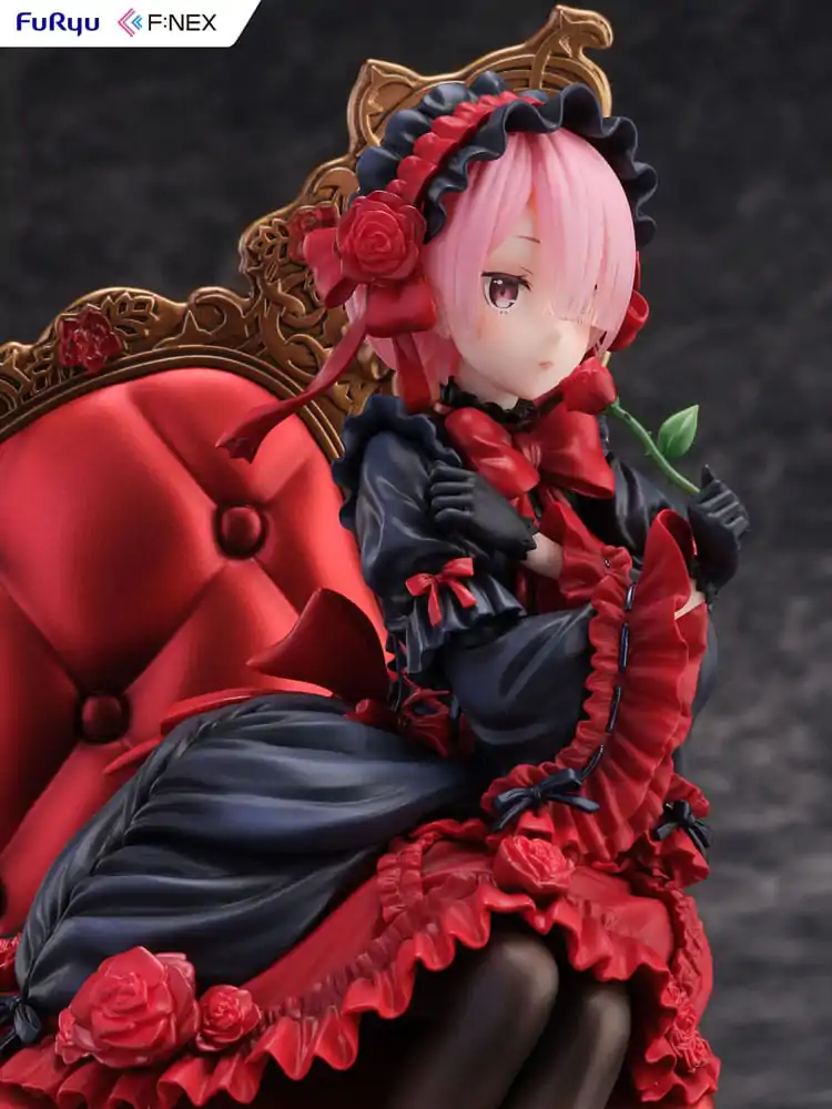 Re:ZERO -Starting Life in Another World F:NEX PVC soška 1/7 Ram Gothic Ver. 20 cm termékfotó