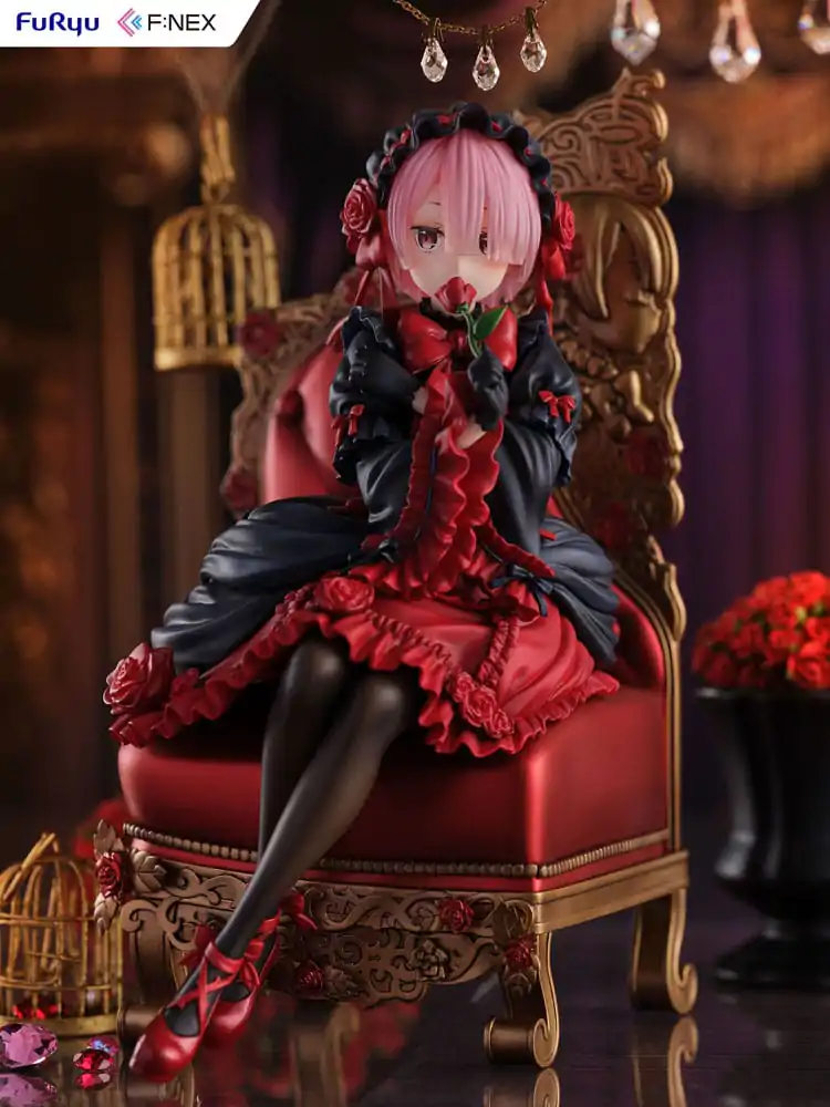 Re:ZERO -Starting Life in Another World F:NEX PVC soška 1/7 Ram Gothic Ver. 20 cm termékfotó