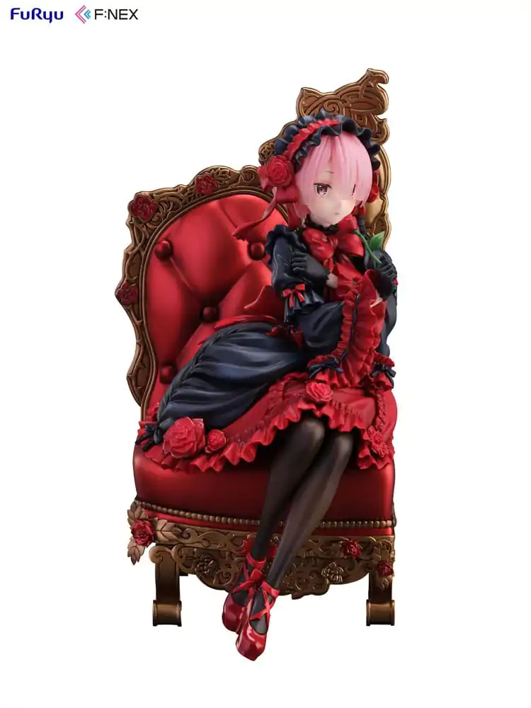 Re:ZERO -Starting Life in Another World F:NEX PVC soška 1/7 Ram Gothic Ver. 20 cm termékfotó